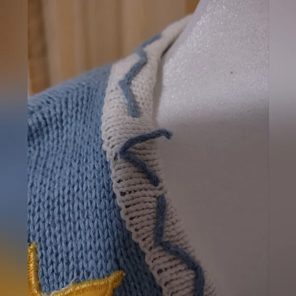 Coastal Christmas Santa Sweater. Size Small. - Picture 5 of 8